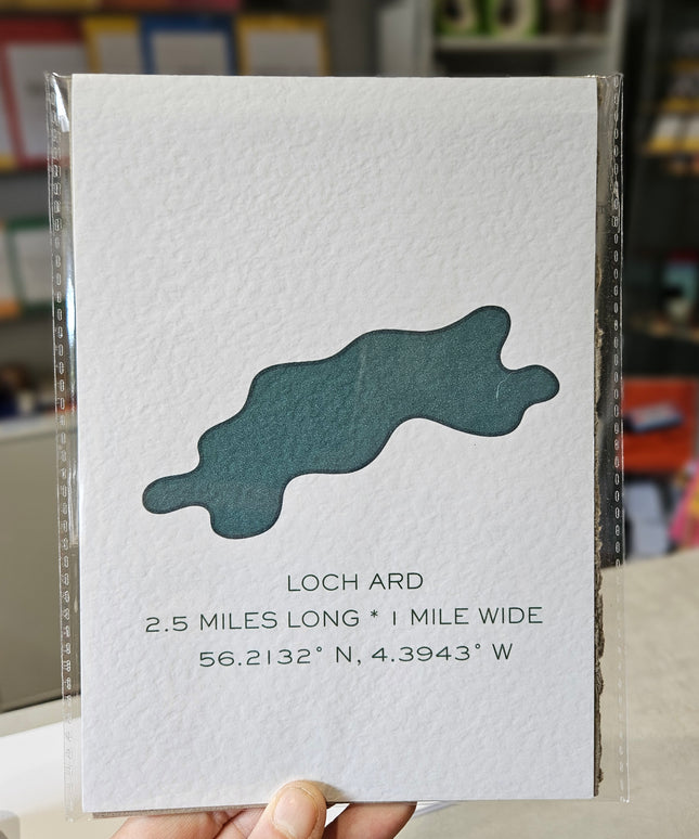 Loch Ard Print A5
