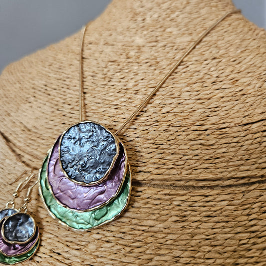 Northern Lights Pendant Necklace
