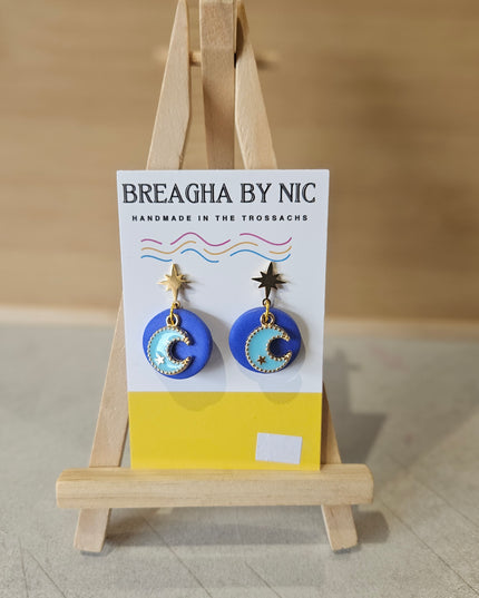 Breagha Nima Earrings Blue
