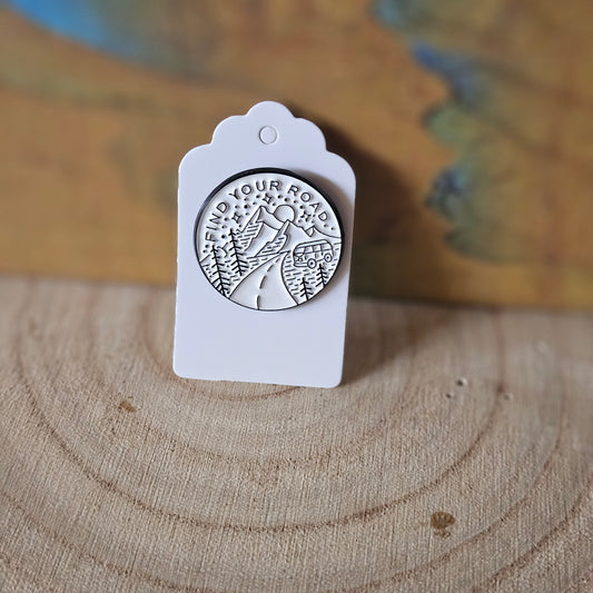 Find your Road * Enamel Metal Pin