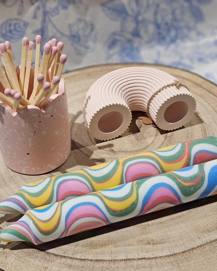 Candle Gift Set - Pink & Marble