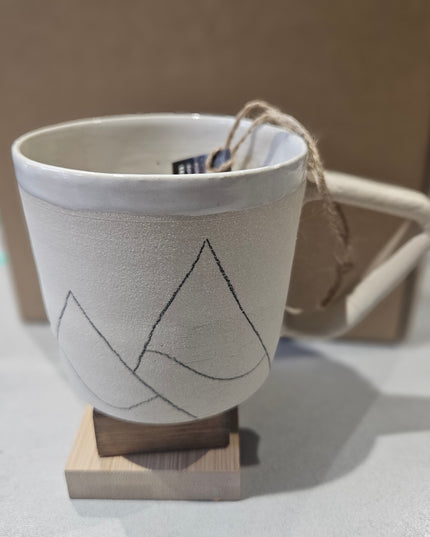 Ceramic Handcrafted Mountain Mug