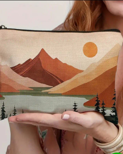 Canvas Landscape Pouch * Neutrals