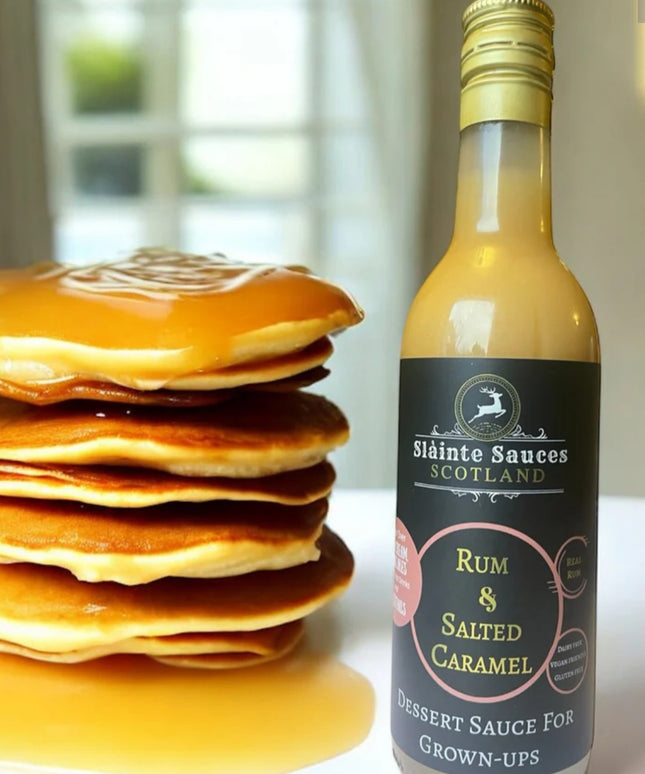 Slainte Sauces - Rum & Salted Caramel Sauce