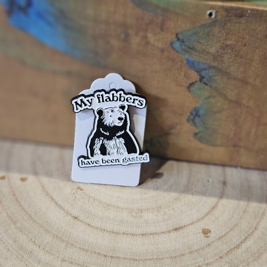 My Flabbers Gasted * Enamel Metal Pin