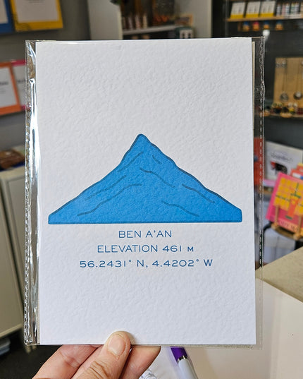 Ben Aan Print A5 Blue