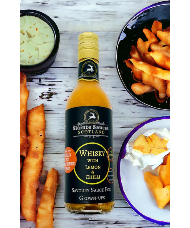 Slainte Sauces - Whisky with Lemon & Chilli