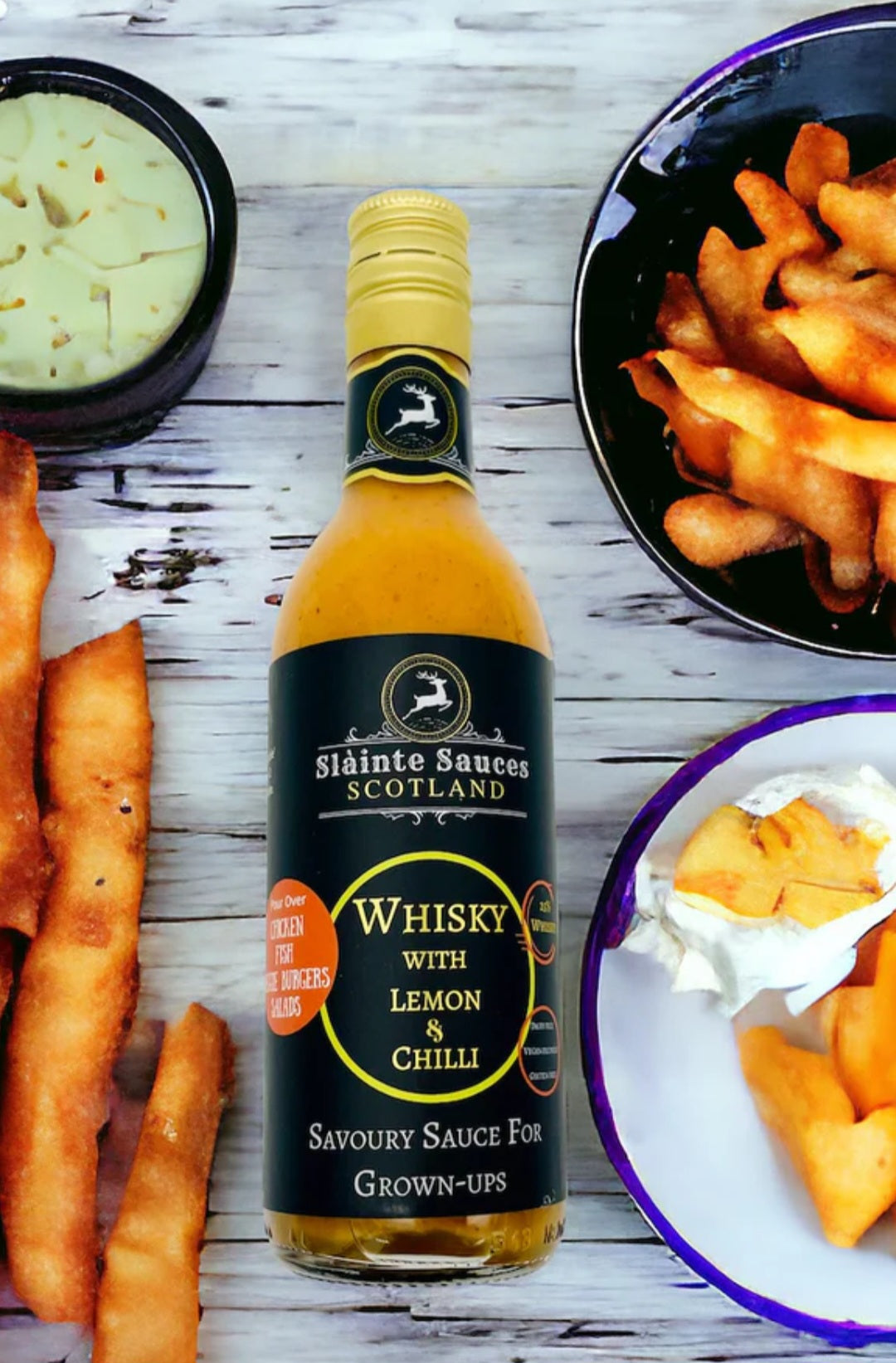 Slainte Sauces - Whisky with Lemon & Chilli