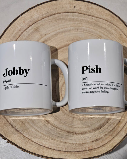 Scottish Mugs Pair / Gift Set