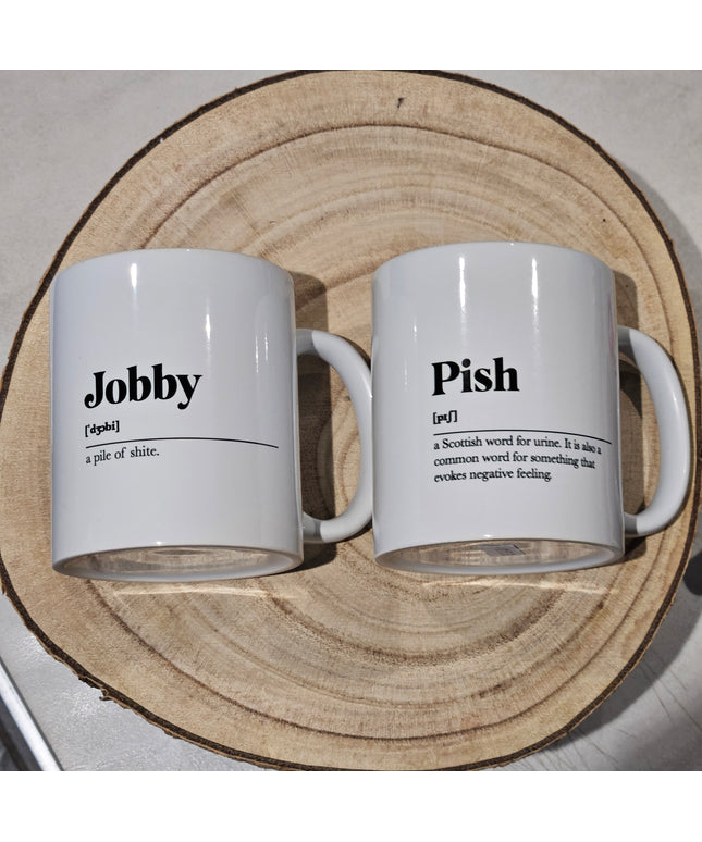 Scottish Mugs Pair / Gift Set