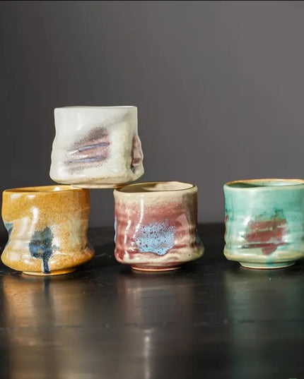 Ceramic Coffee Cup / Handlesss & Irregular