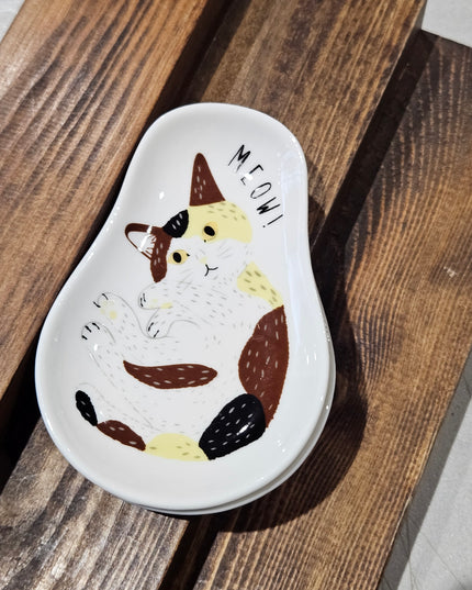 Cat Trinket Dish #1 Ceramic