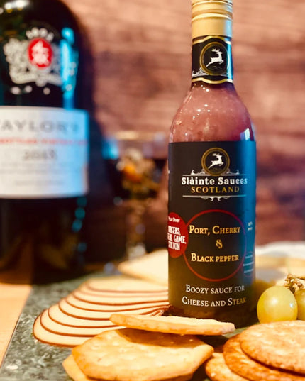 Slainte Sauces - Port, Cherry & Black Pepper