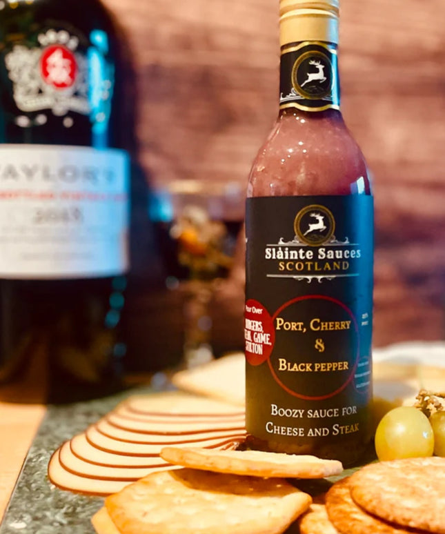 Slainte Sauces - Port, Cherry & Black Pepper