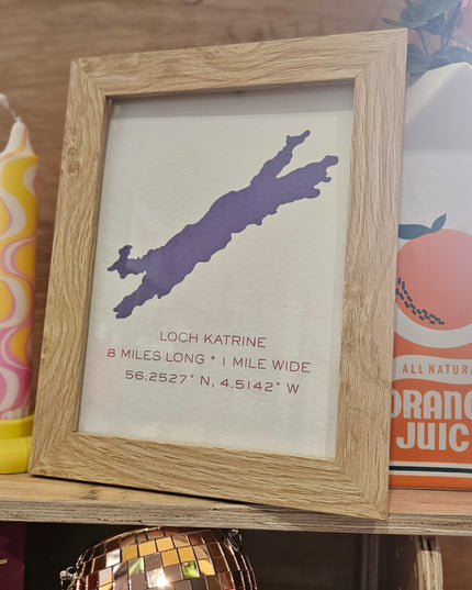 Loch Katrine Print A5