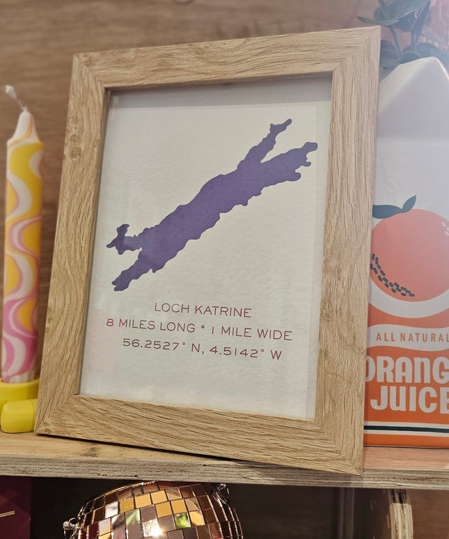 Loch Katrine Print A5