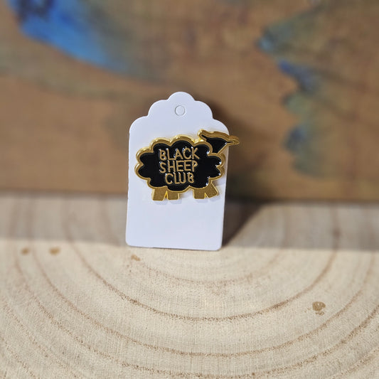 Black Sheep Club  * Enamel Metal Pin