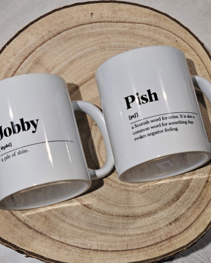 Scottish Mugs Pair / Gift Set