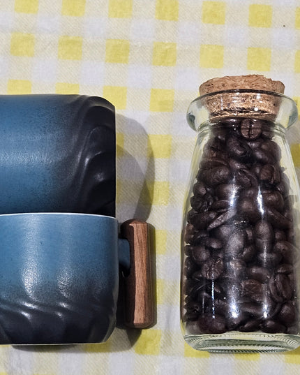 Espresso Cup Gift Set * Black/Blue