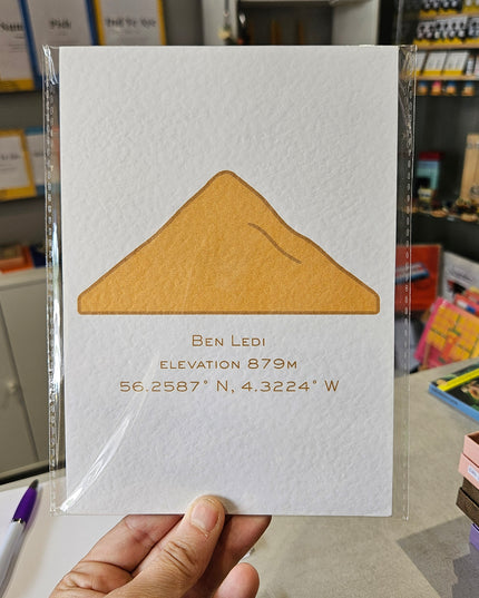 Ben Ledi Print A5