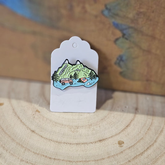 Camp Love * Enamel Metal Pin