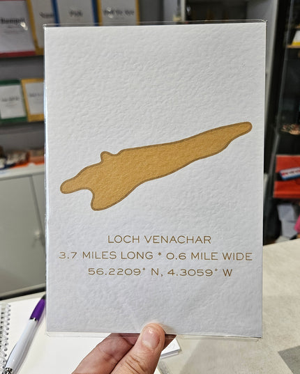 Loch Venachar Print A5