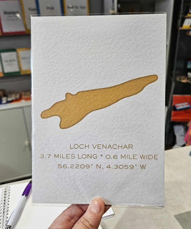 Loch Venachar Print A5