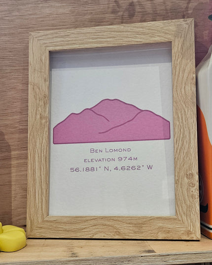 Ben Lomond Print A5