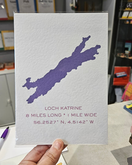 Loch Katrine Print A5