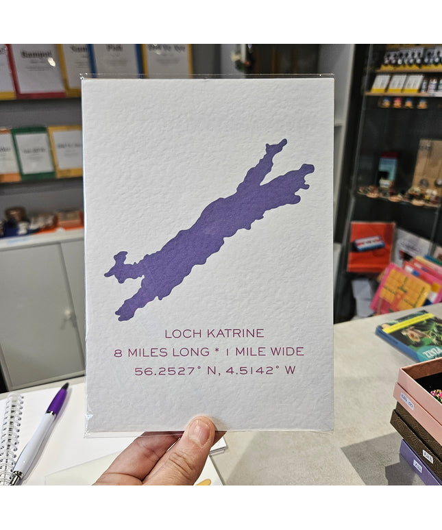 Loch Katrine Print A5