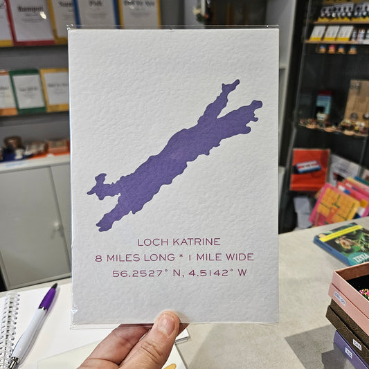 Loch Katrine Print A5