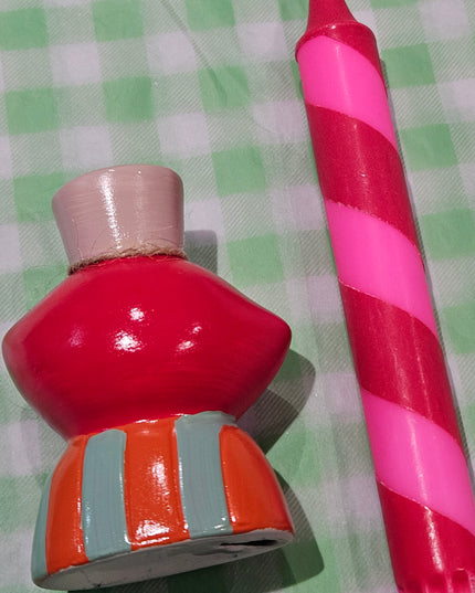 Candle Holder & Candle Set