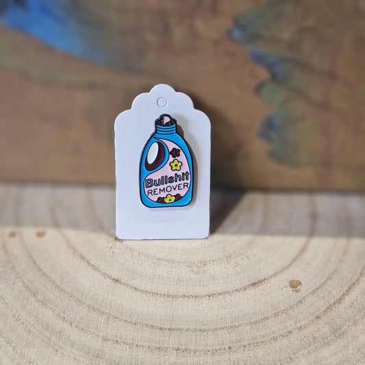 Bullshit Remover * Enamel Metal Pin