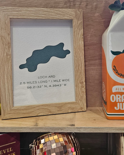 Loch Ard Print A5