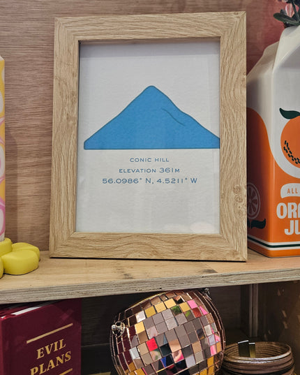 Conic Hill Print A5