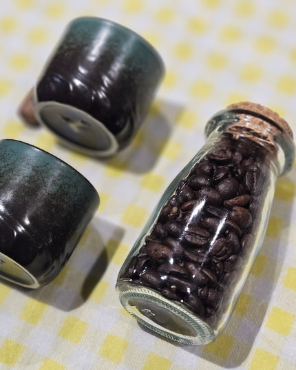 Espresso Cup Gift Set * Black/Green