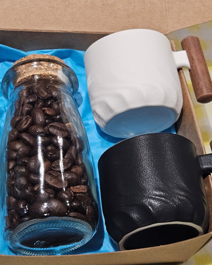 Espresso Cup Gift Set * Black/White