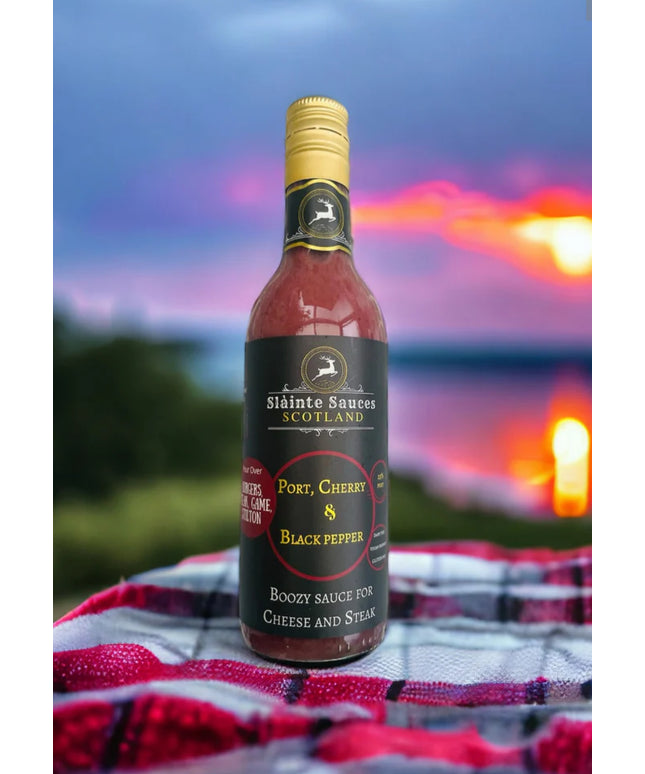 Slainte Sauces - Port, Cherry & Black Pepper