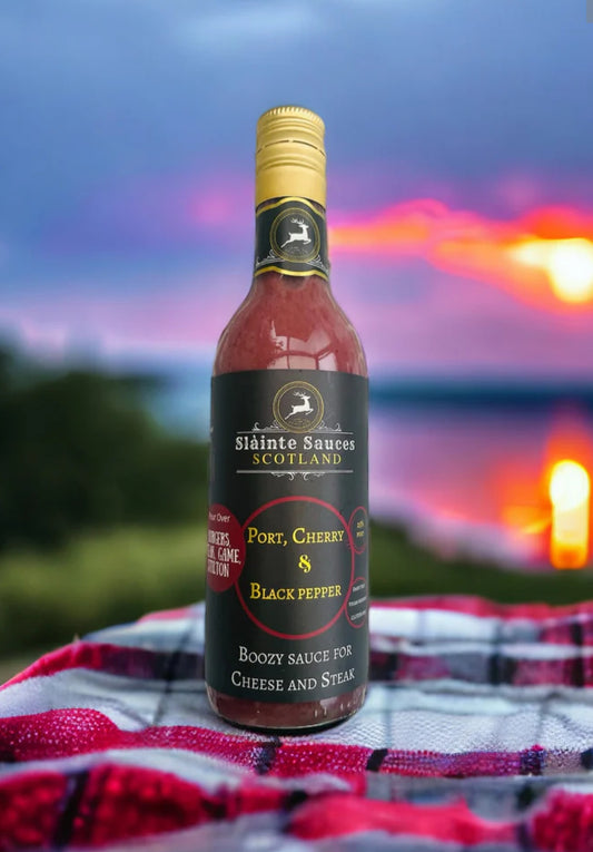 Slainte Sauces - Port, Cherry & Black Pepper