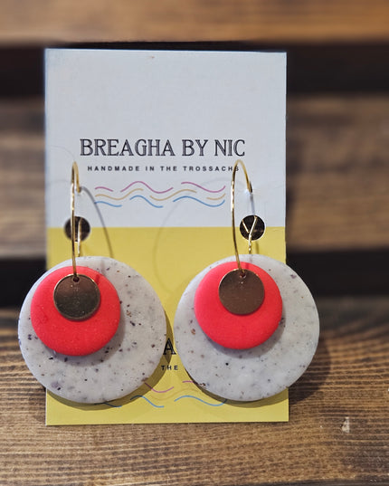 Earrings * Colour Pop Hoops - Bold