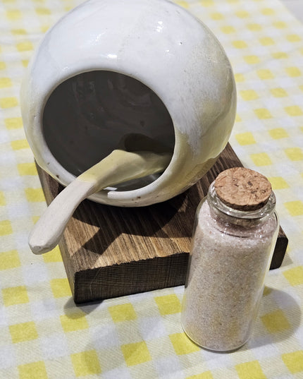 Salt Pig Gift Set / Yellow