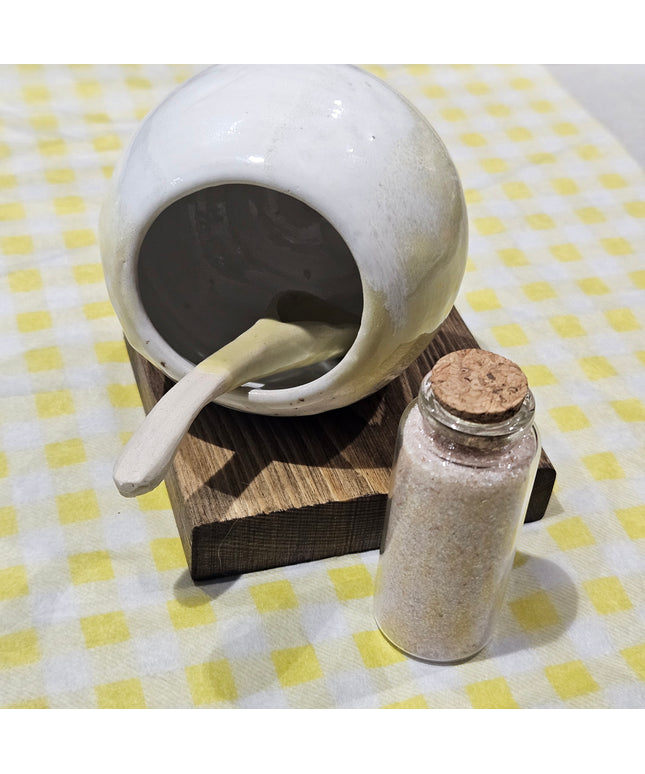 Salt Pig Gift Set / Yellow