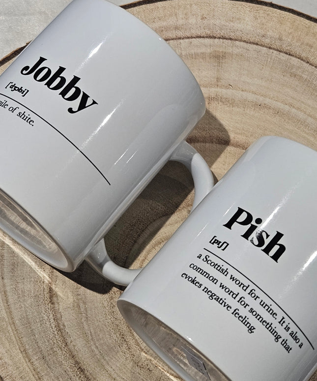 Scottish Mugs Pair / Gift Set