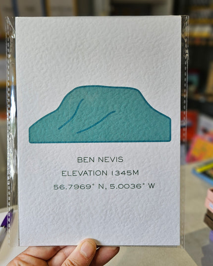 Ben Nevis Print A5