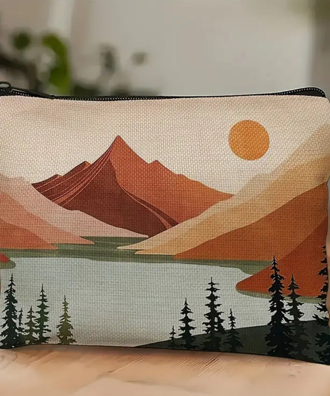 Canvas Landscape Pouch * Neutrals