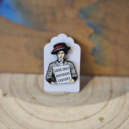 Same Shit * Enamel Metal Pin