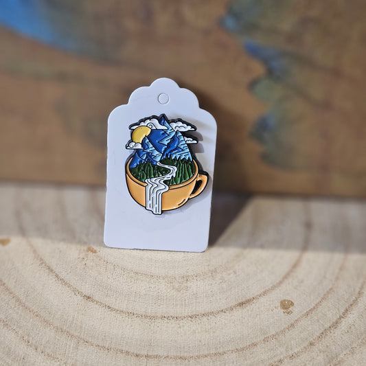 Love Outdoors * Enamel Metal Pin