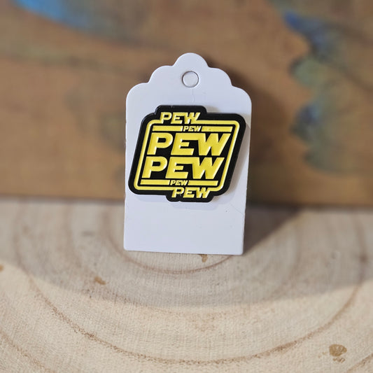 Star Wars Pew Pew - Enamel Metal Pin